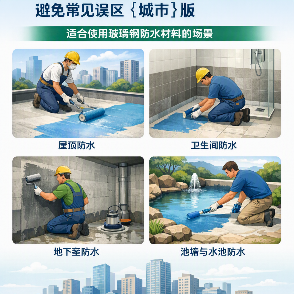 玻璃钢防水材料施工注意事项，避免常见误区 日喀则 版