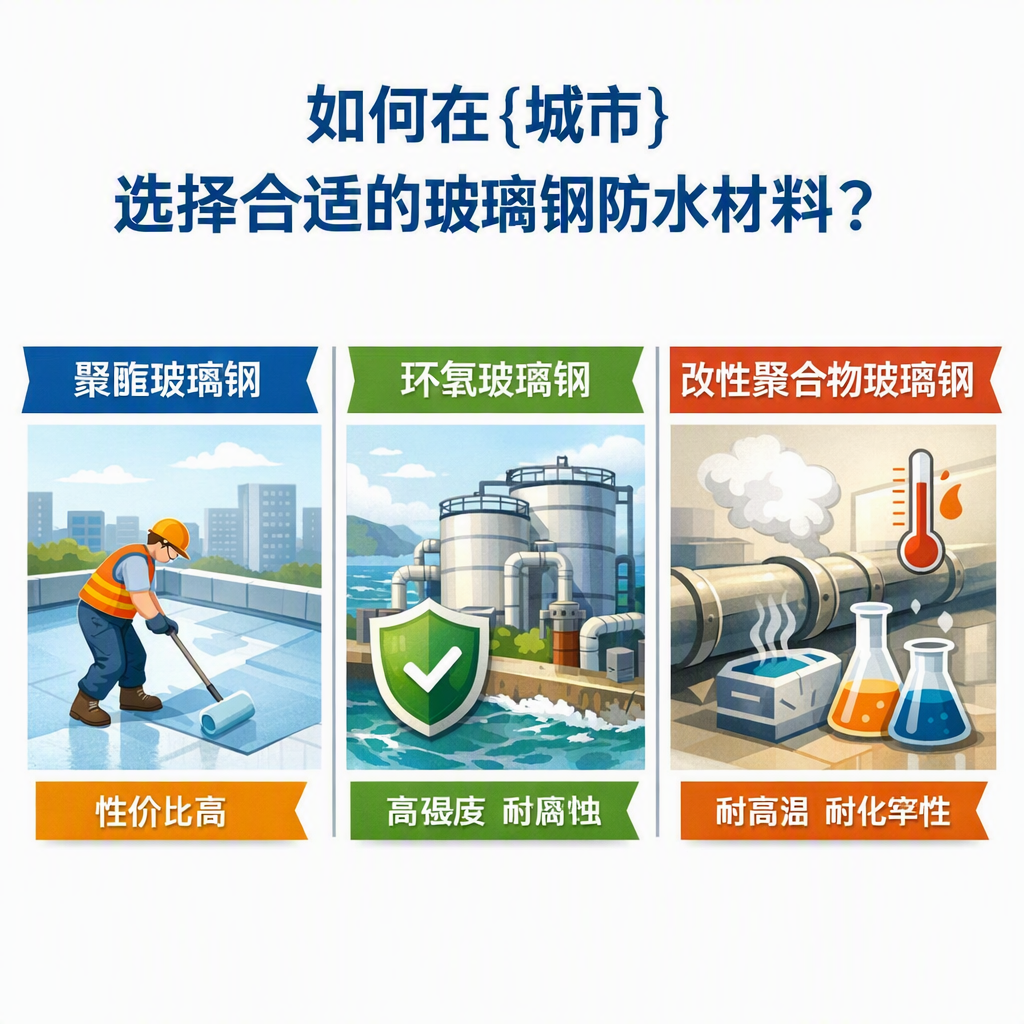 如何在日喀则选择合适的玻璃钢防水材料?
