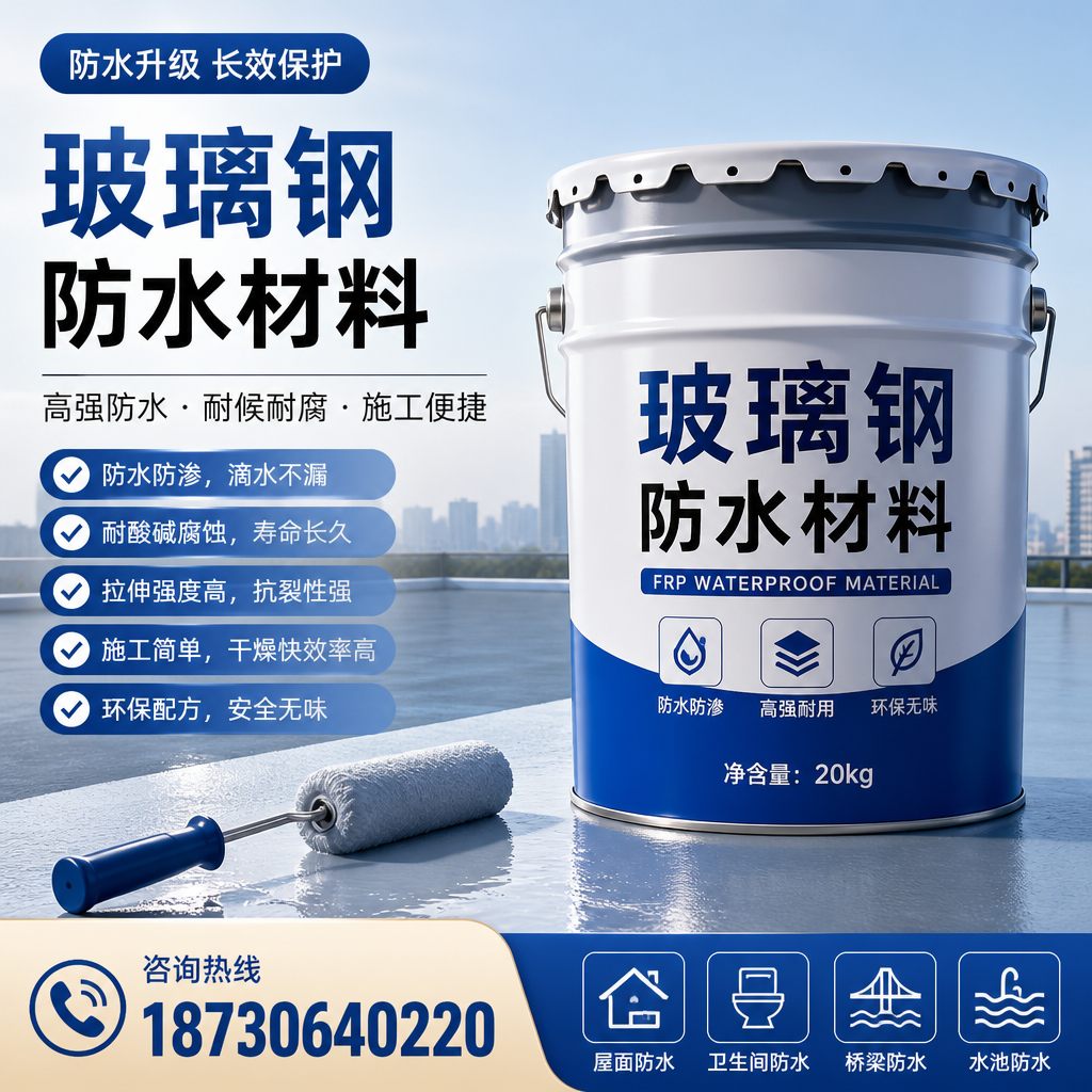 专家解析:玻璃钢防水材料的市场前景分析在 日喀则