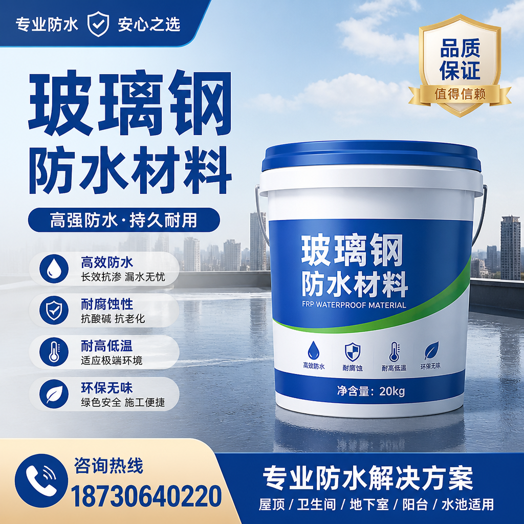 了解玻璃钢防水材料的市场趋势,日喀则 企业不可不知